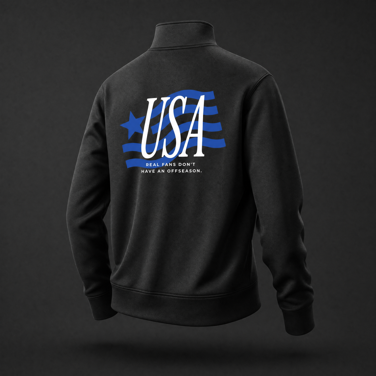 USA Real Fans | Ladies Fleece Full-Zip Jacket