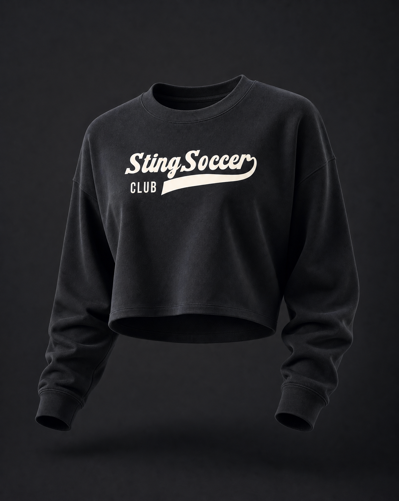 Sting Retro Collection | Lightweight Cropped Crewneck