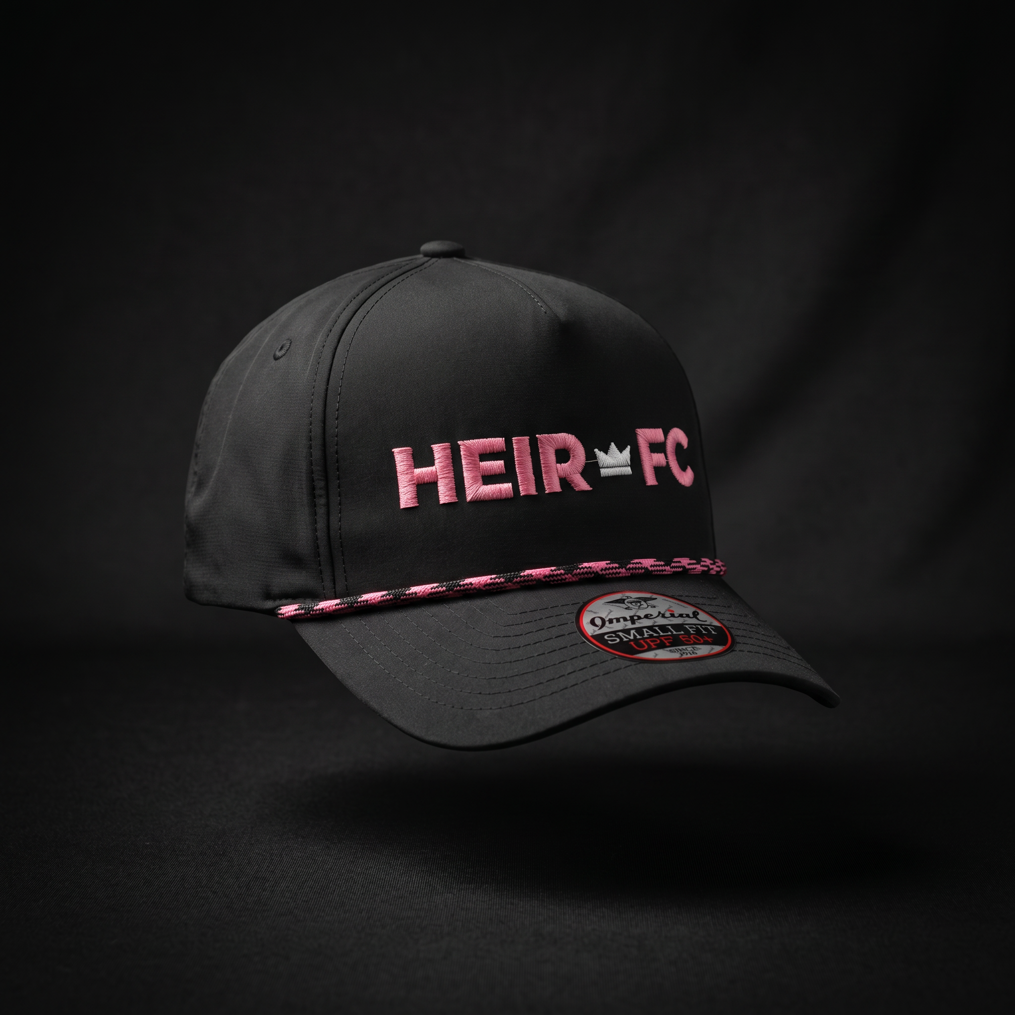 Heir FC Pink & Black Rope Cap