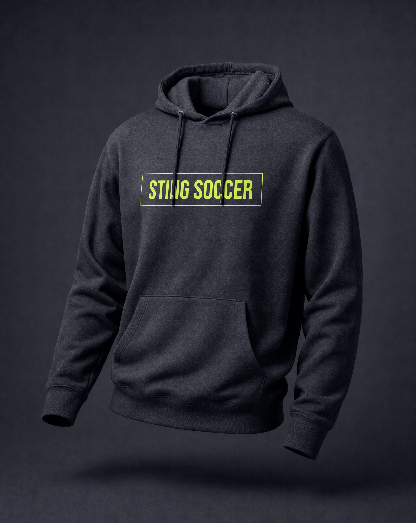 Sting Soccer Core | Neon & Navy Hoodie