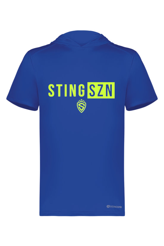 Sting SZN | Pitch Is Ours Coolcore Hoodie | Royal/Neon