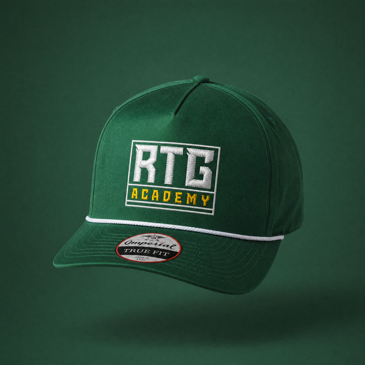 RTG Core | Academy Barnes Cap – White, front view