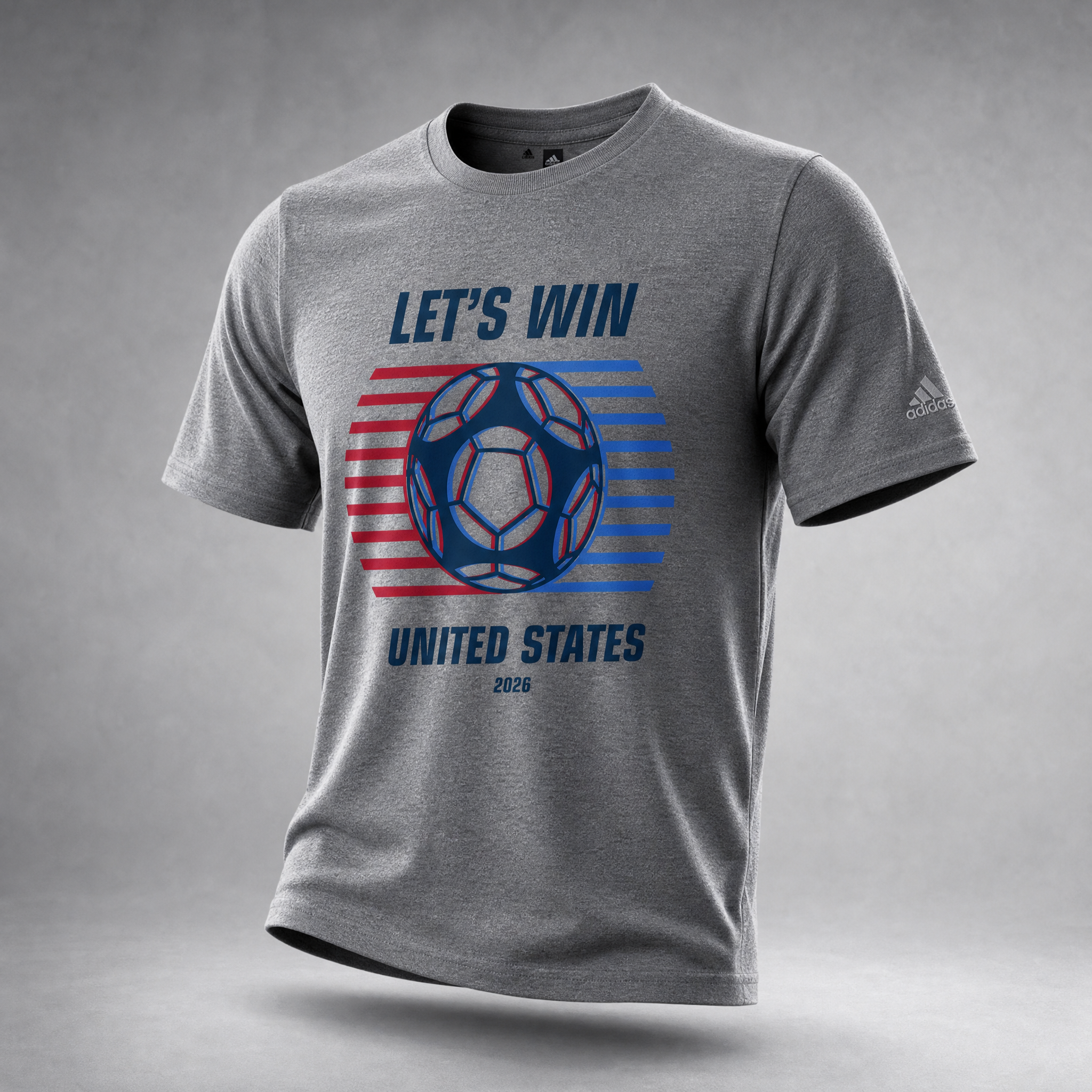 USA Let's Win | Adidas Blended T-Shirt
