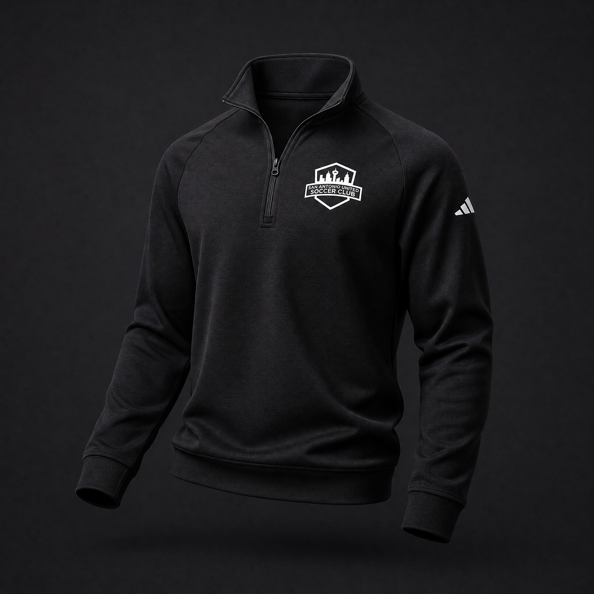 SA United adidas Youth 1/4 Zip Pullover