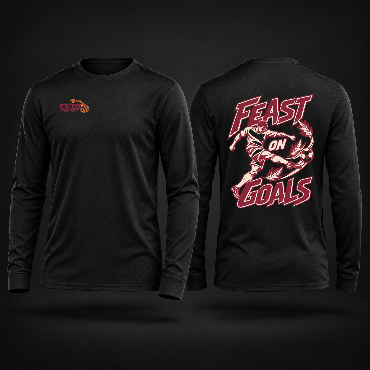FCTR Feast | Youth Feast on Goals Long Sleeve T-Shirt