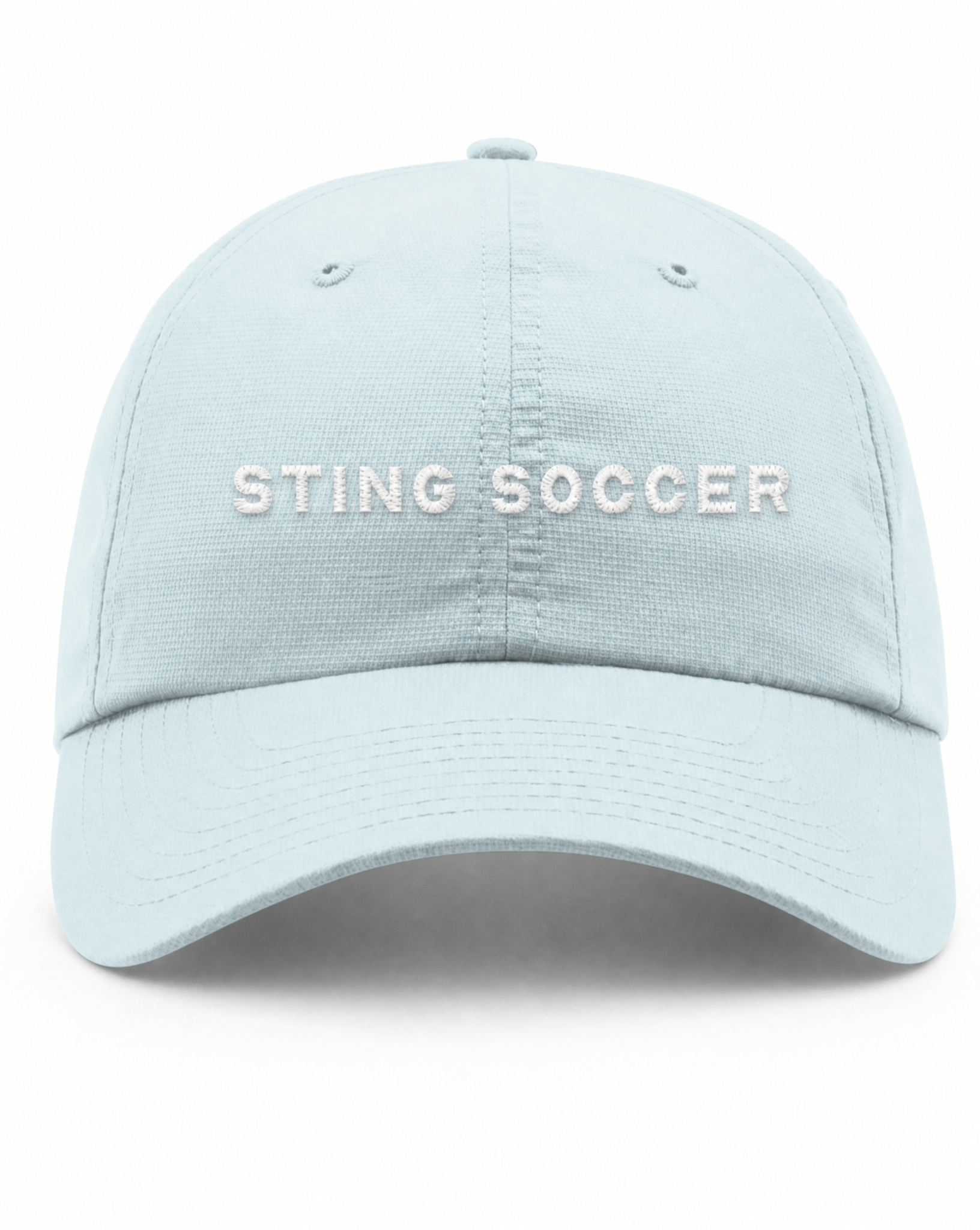 Sting Soccer Relaxed Performance Lite Cap | Hat | Soft Blue