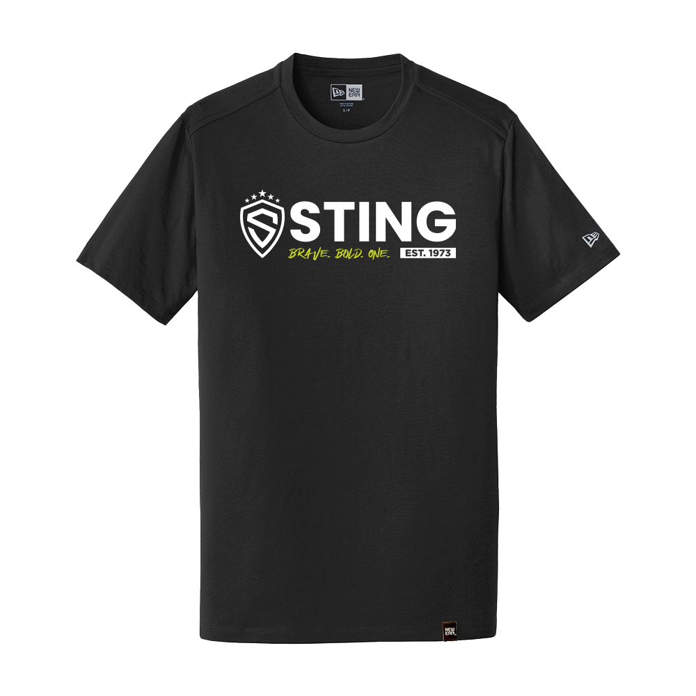 Sting Brave.Bold.One. New Eraï¿½ï¿½ Heritage Blend Crew Tee