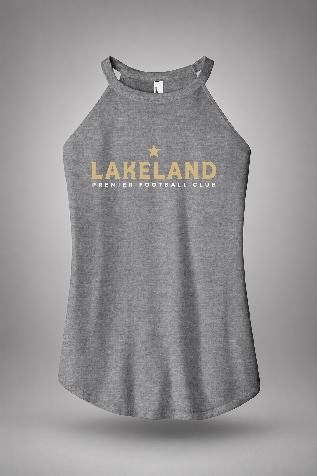 Lakeland Premier| Women's Active Tank – Gray, front view