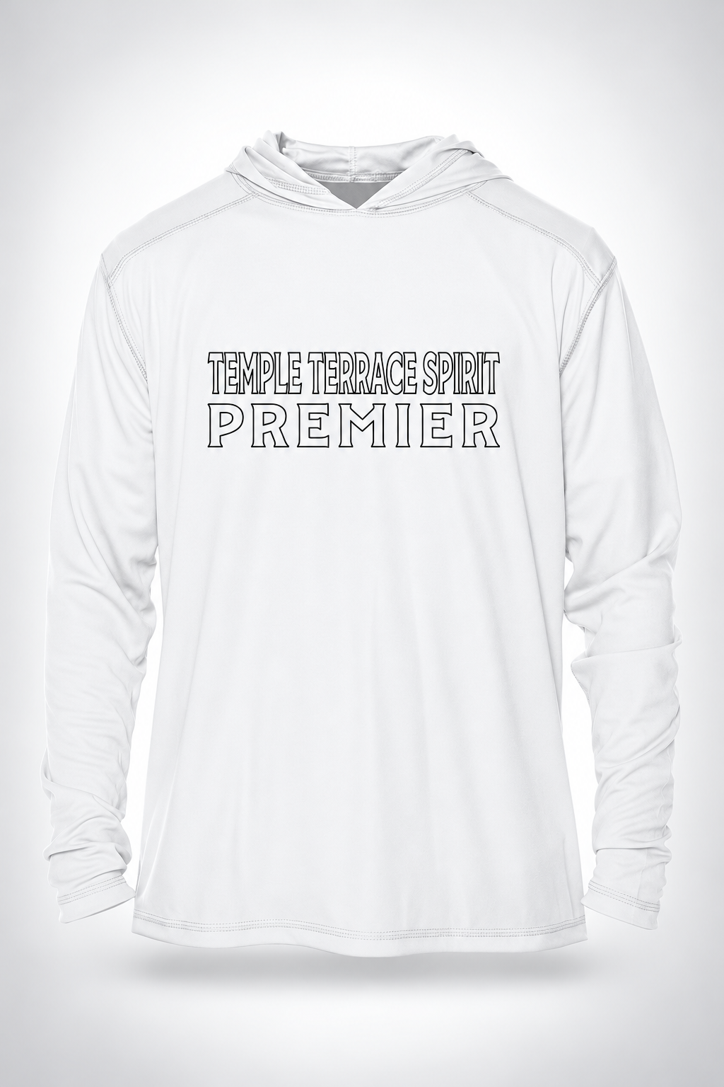 Temple Terrace | Youth Vapor LS – White, front view
