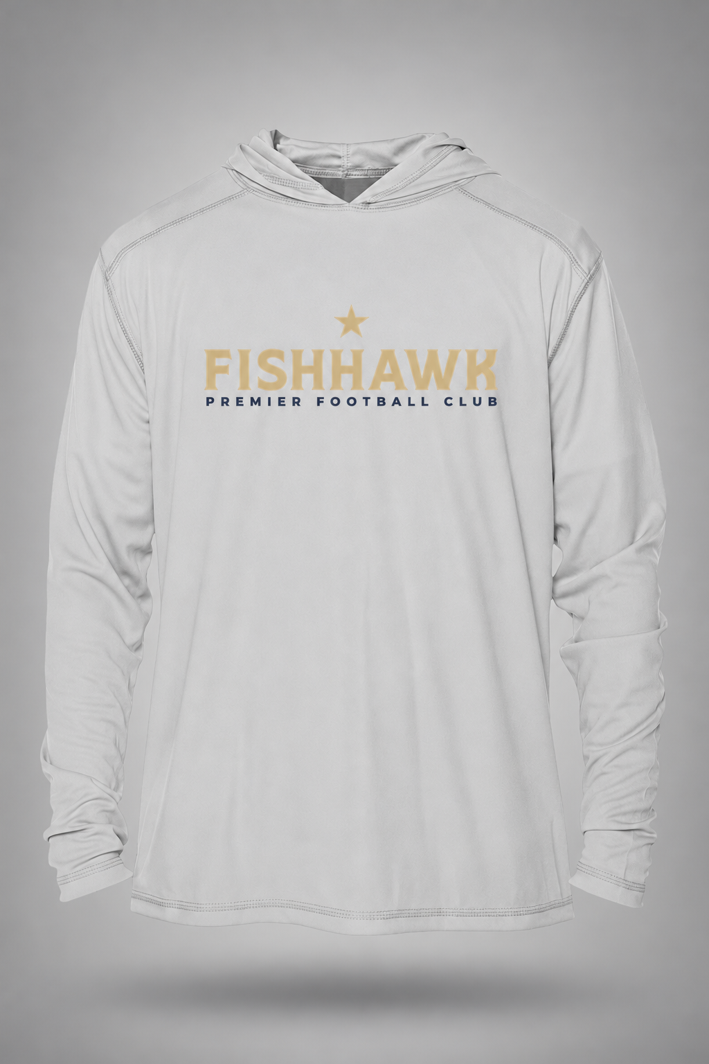 Fishhawk Premier| Men's Vapor LS – Gray, front view